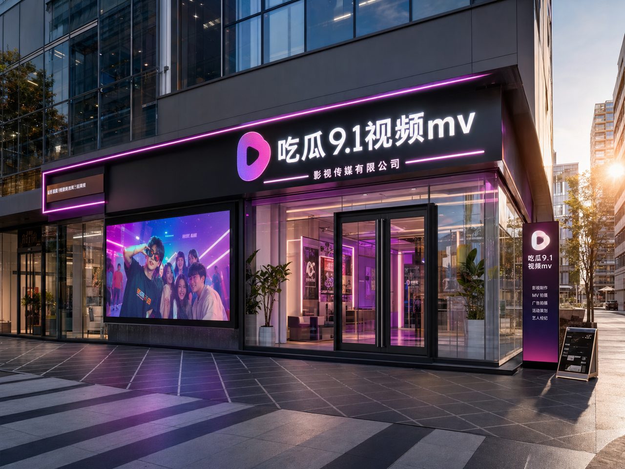 影视传媒线下旗舰门店